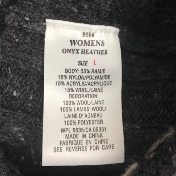 Woolrich grey women’s XL quarter zip sweater - Picture 6 of 6